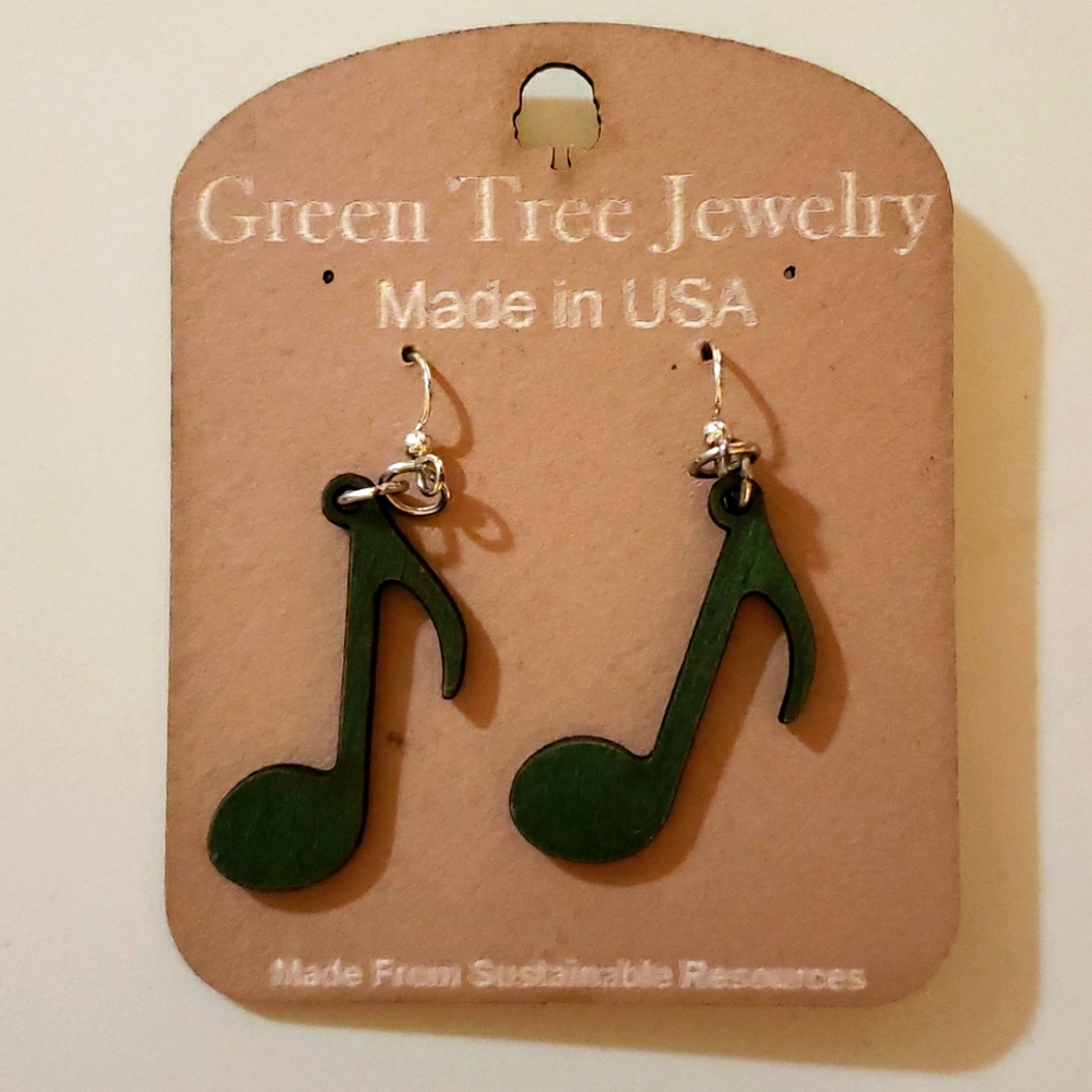 Music Note Earrings